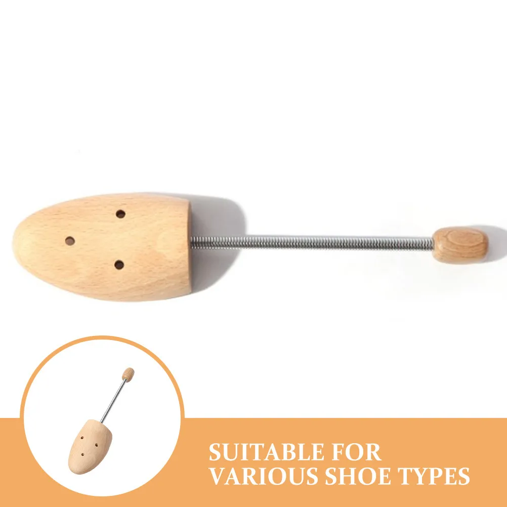 1Pair Reliable Wooden Shoe Stretcher Resists Deformation Suitable for Both Men and Women Wooden Shoe Stretcher