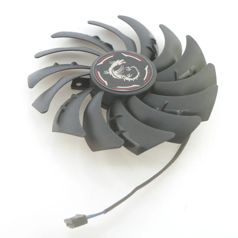 PLD10010S12HH PLD10010B12HH 12V 0.40A 4Pin For MSI RX6600XT RX6700XT GAMING X Video Graphics Card Cooler Cooling Fan