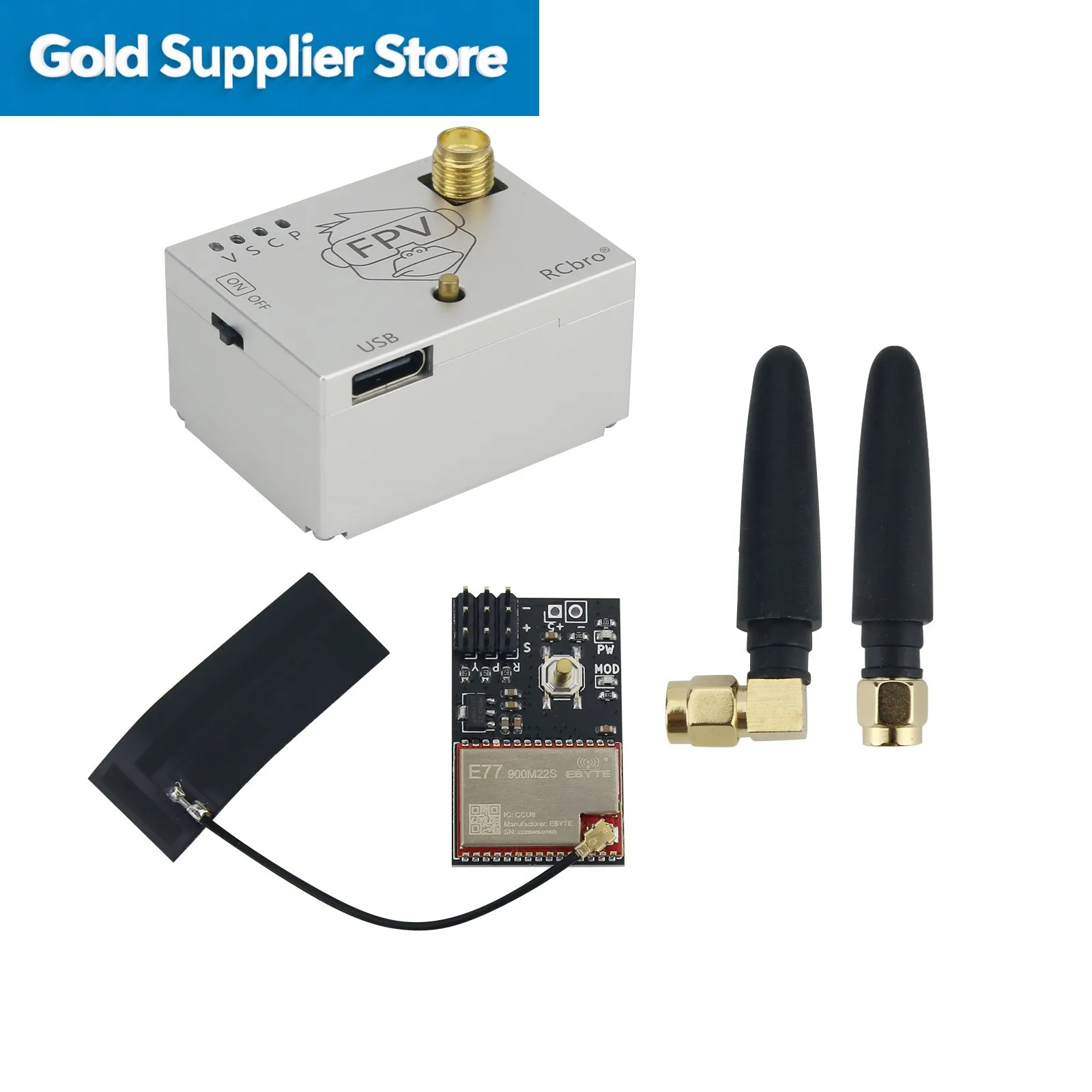 915Mhz Head Tracking Module Head Tracker (TX & RX) for Model Aeroplanes RC Car Models & RC Crawlers