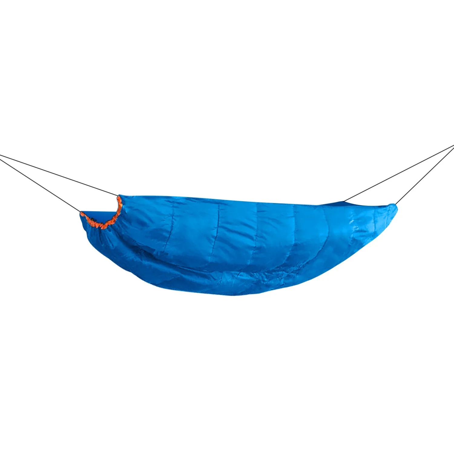 Cotton Sleeping Bag for Single Person, Outdoor Camping Blanket, Hammock Bottom Pocket, Mountain Travel