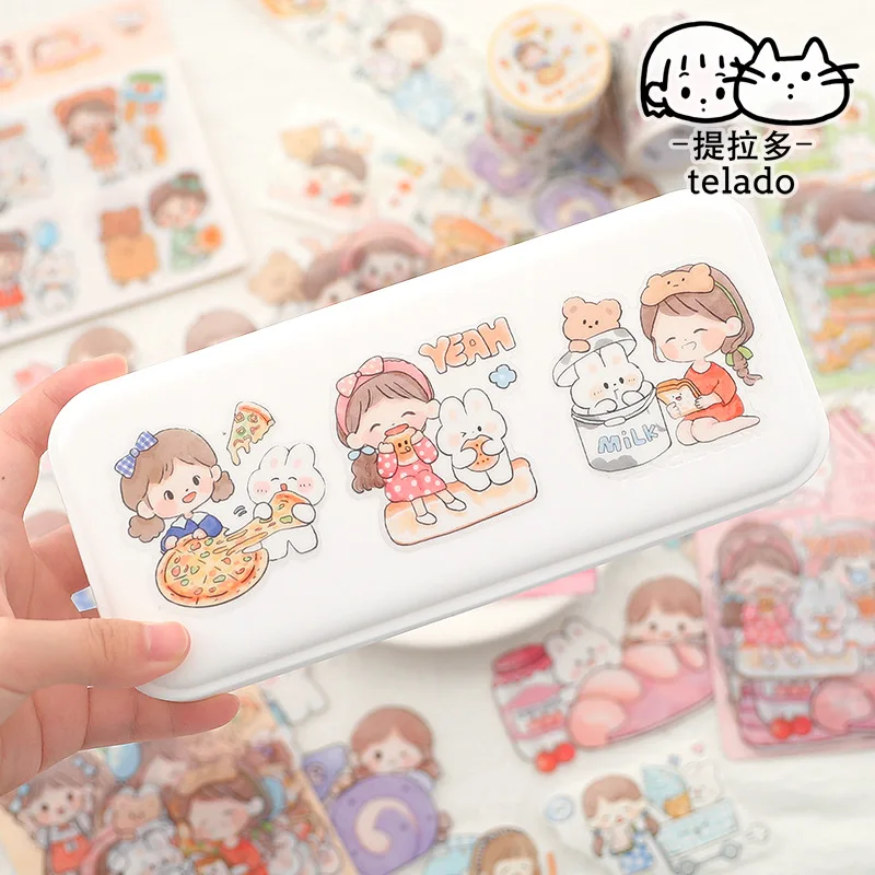 Waterdichte Leuke Hand Account Stickers Kawaii Koreaanse Planner Stickers