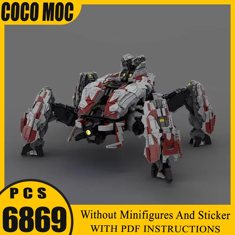 

Scarab Machinery Insects Technology Modular Blocks Moc Building Bricks Famous Games Model Gifts Christmas Toys DIY Sets Assembly