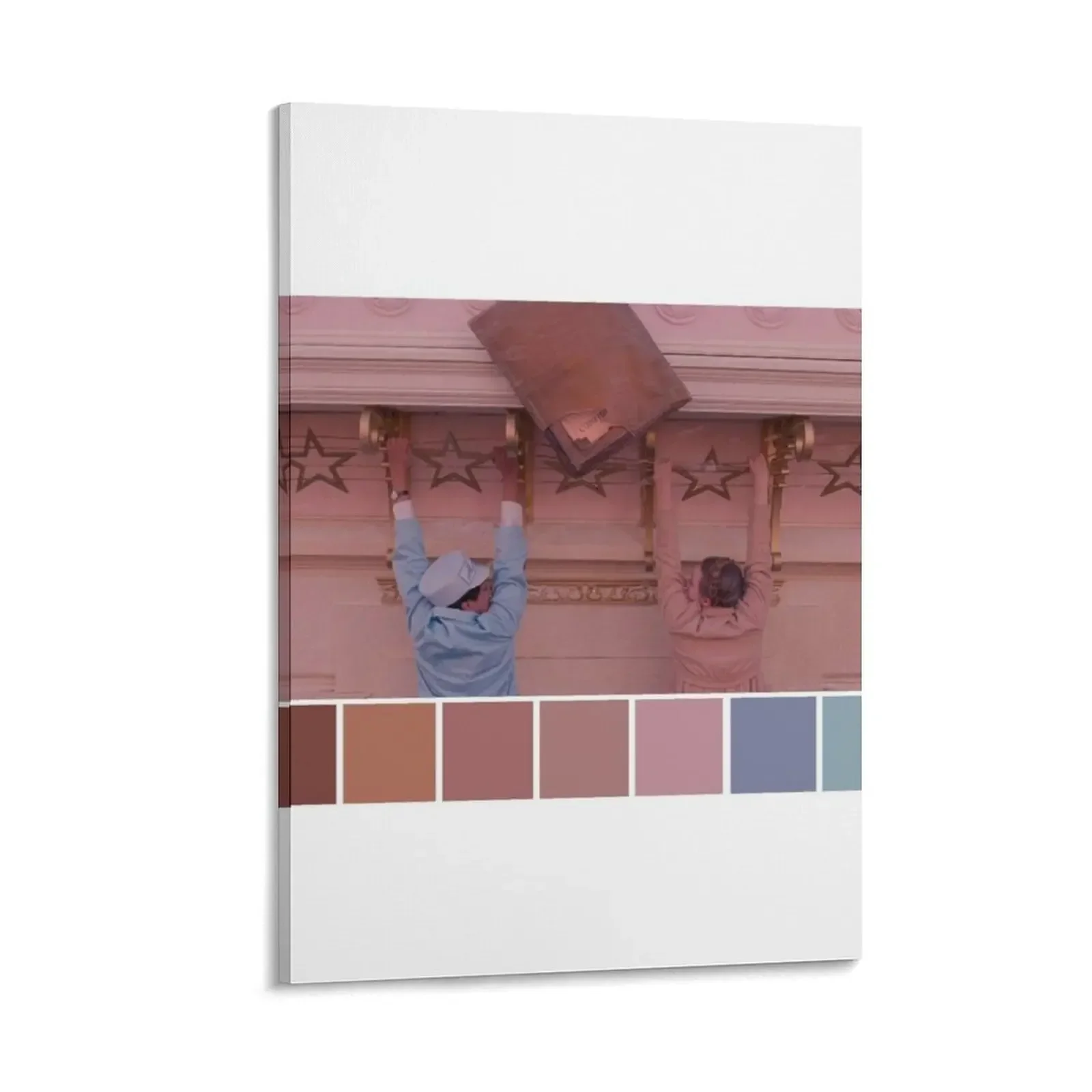 

Grand Budapest Hotel palette Canvas Painting anime figure painting large paintings modern living room decoration