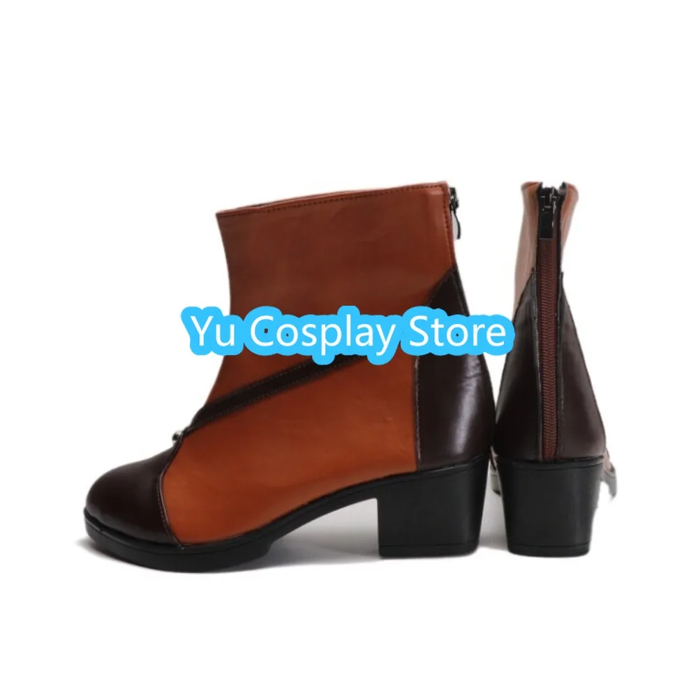 

Game Alma Role Playing Women's Shoes Halloween Party Costume Boots Customization Anime Stage Performance High Heels