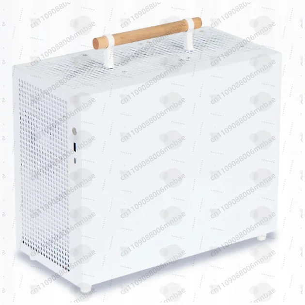 e90-ミニポータブルデスクトップホストコンピュータ用コンパクト小型-matx-ケース-itx-ホワイトシングルケース