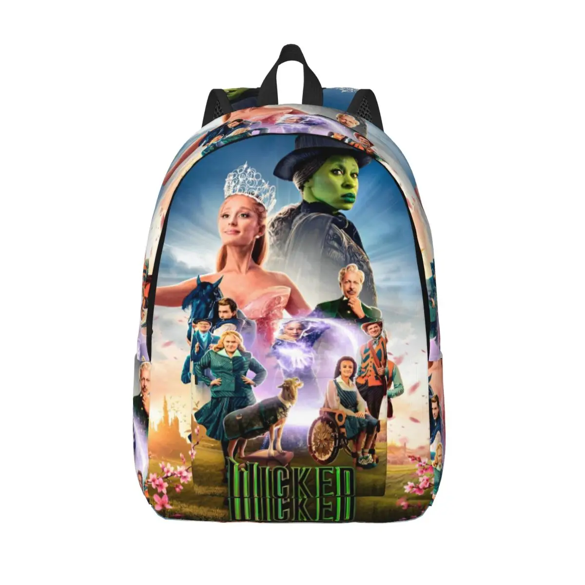 

Epic Musical Fantasy Film Backpack for Boy Girl Kids Student School Bookbag Wicked Daypack Preschool Primary Bag Outdoor