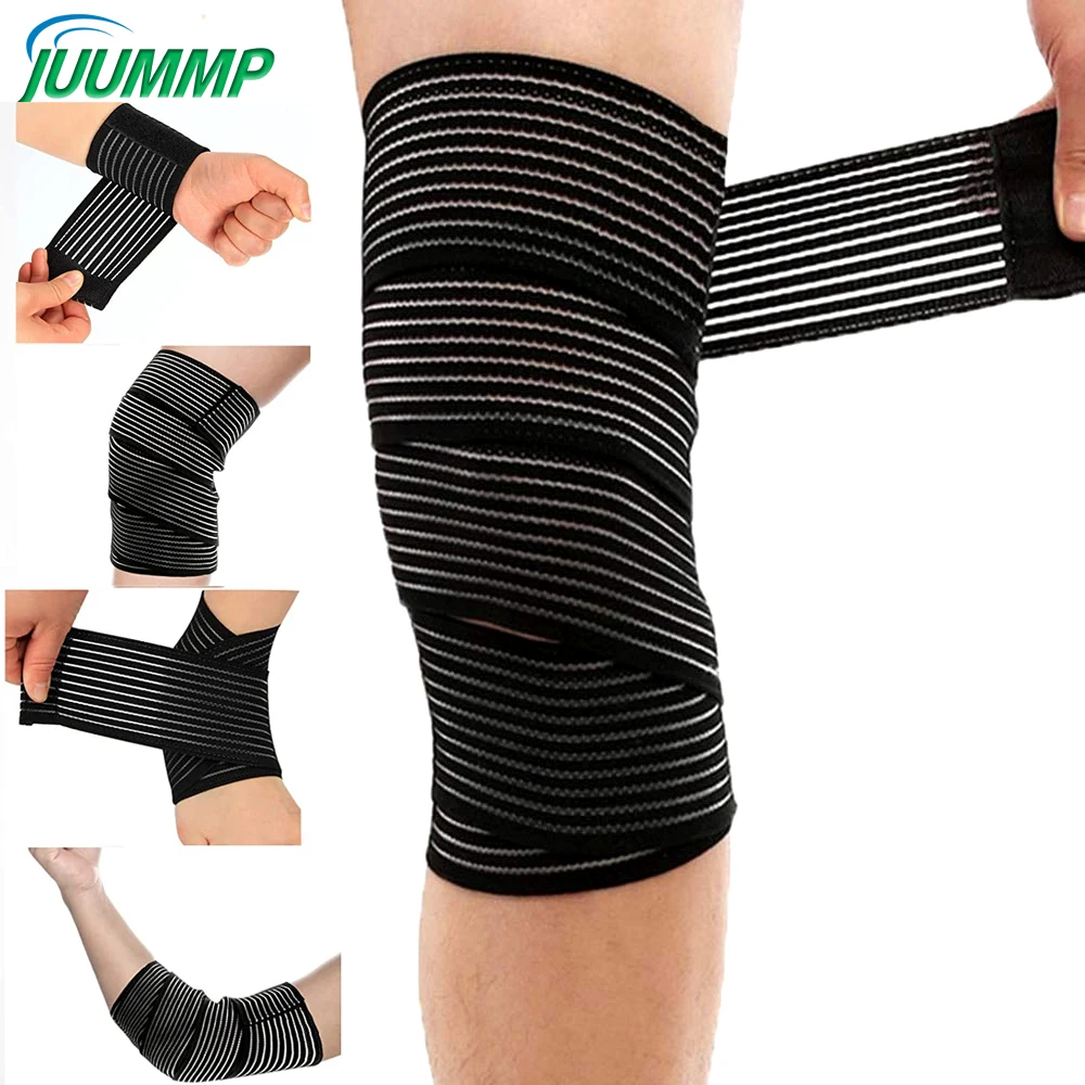 

Elastic Calf Compression Bandage Leg Compression Sleeve for Men and Women, Compression Wraps Lower Legs for Stabilising Ligament