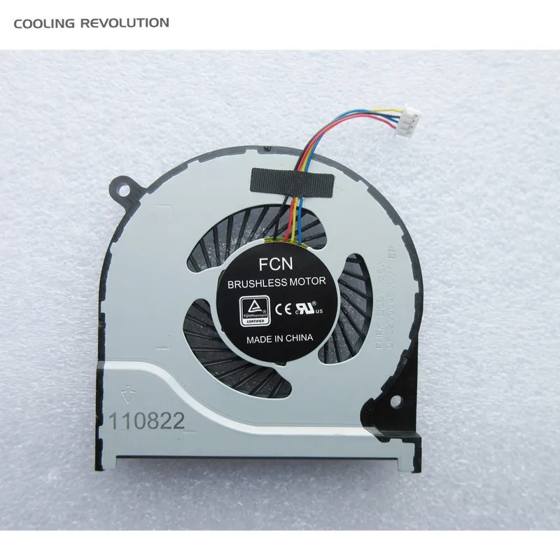 New Original Laptop CPU Cooling Fan For Medion Erazer P6677 P6689 FHFK DC5V 0.5A DFS2000050C0T EP 4pin