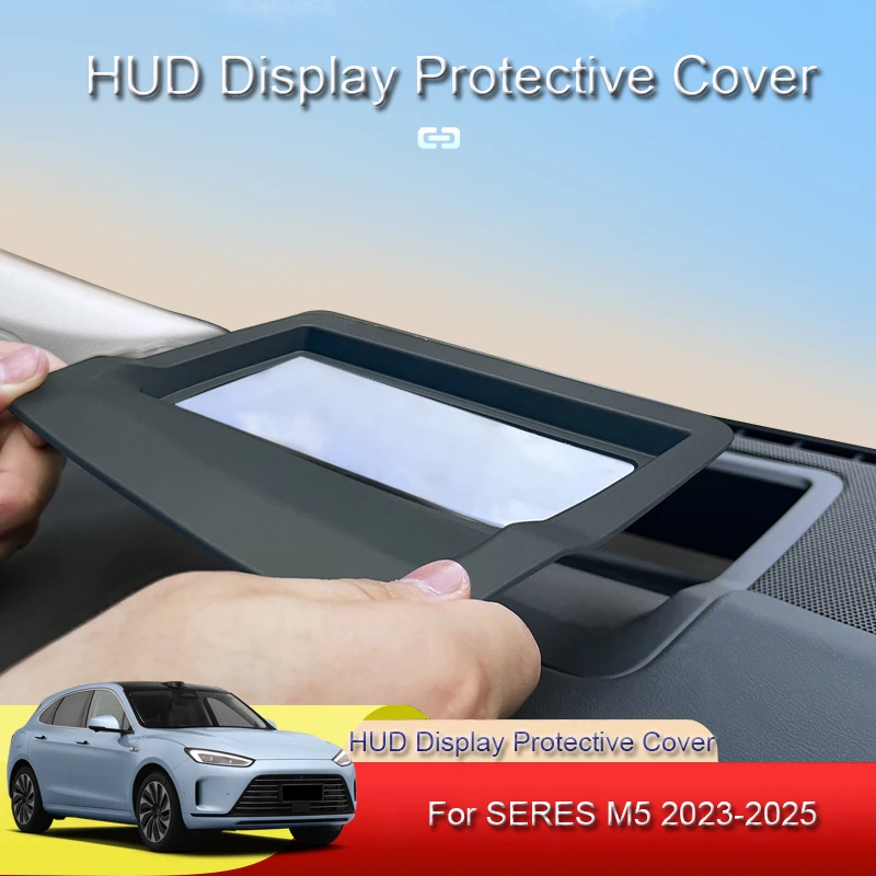 

Car HUD Display Protective Cover Head Up Display Reflective Projection Screen Dustproof Auto Accessories For SERES M5 2023-2025