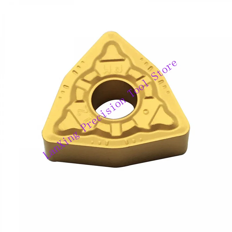 10PCS WNMG080412 Indexable Carbide Insert Lathe Holder for Turning Steel & Stainless Steel - Adjustable Cutting Tool Holder