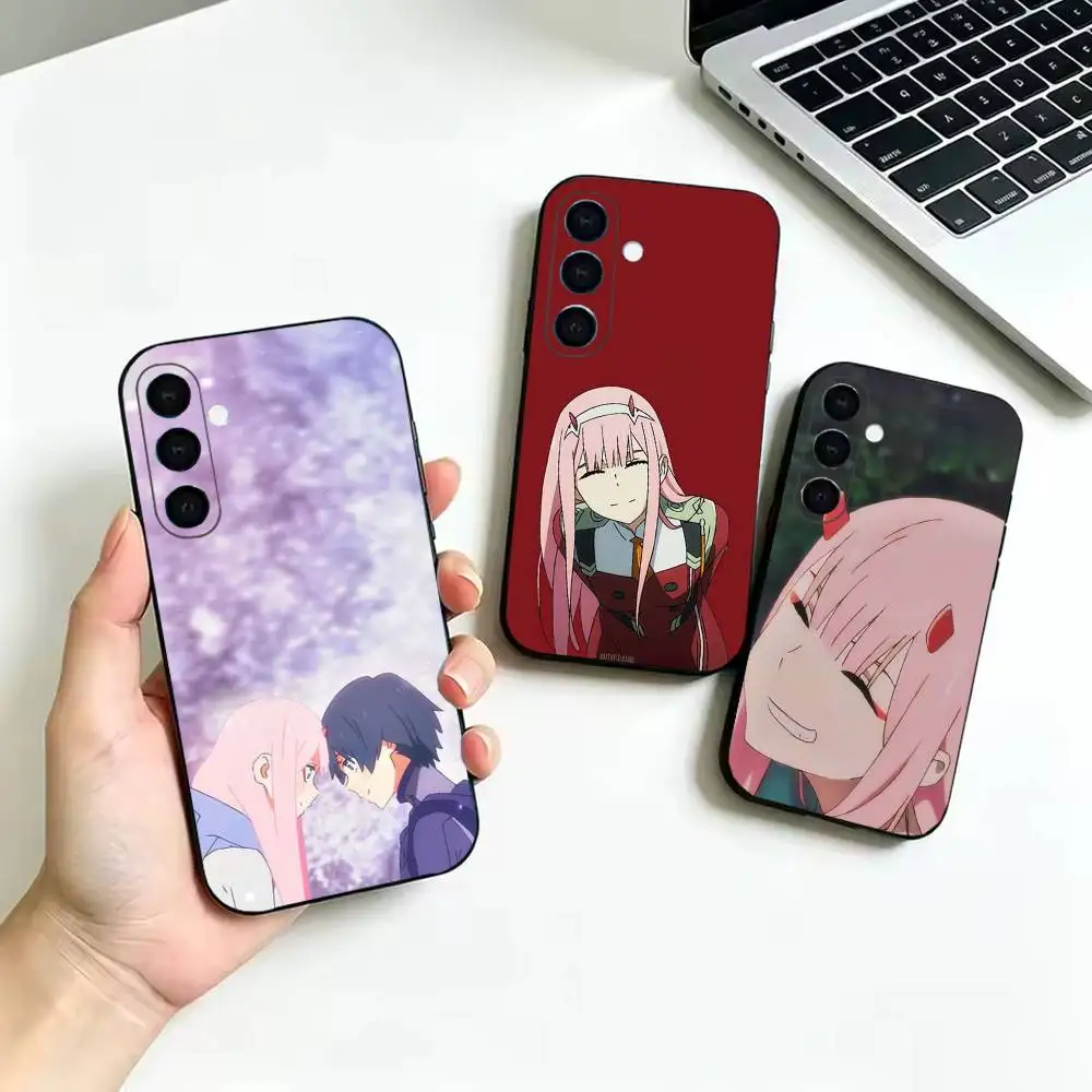 DARLING In The FRANXX Phone Case For Samsung Galaxy  A52 42 32 22 12 02S 72 73 51 41 31 21S 71 30S,Others Soft Black Cover