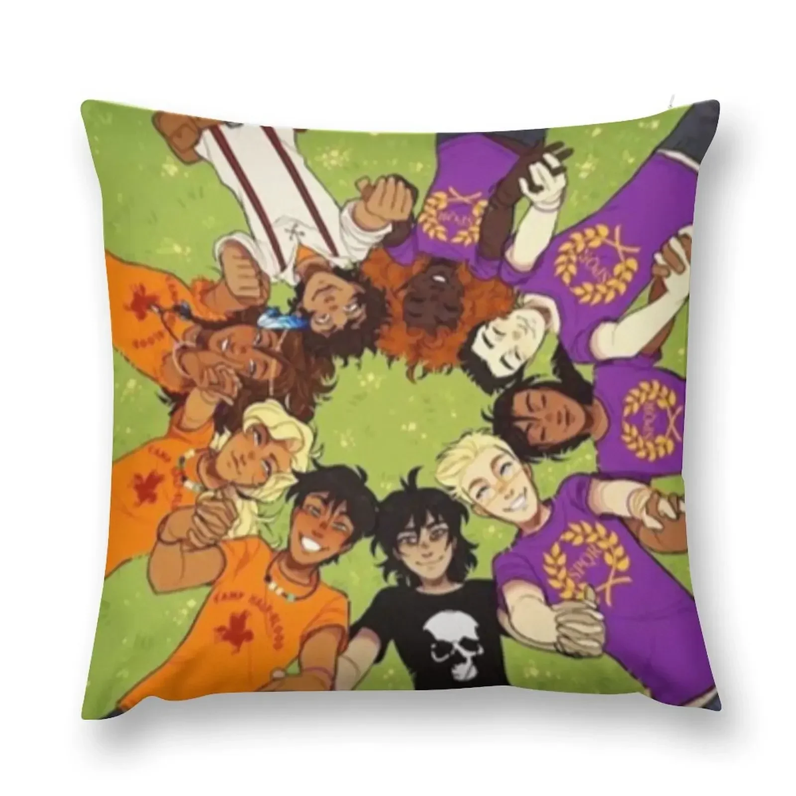 Heroes Of Olympus Throw Pillow Sofas Covers Pillow Covers Decorative Christmas Pillows pillow