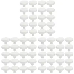 T Shaped Coral Frag Plugs 60Pcs Aquarium Fish Tank Base Ceramic Support Stand for Coral Farming and Aquascaping