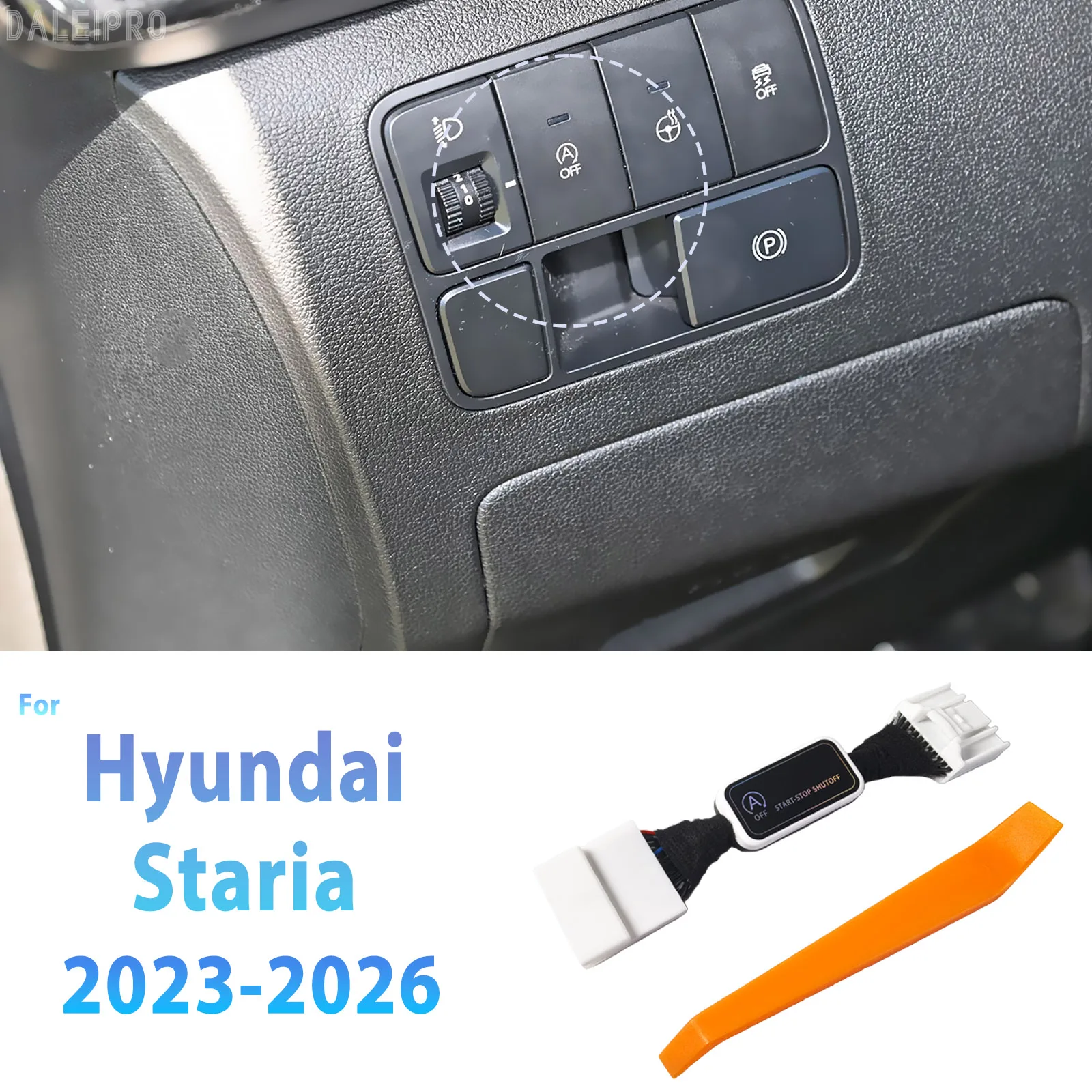 For Hyundai Staria 2023 2024 2025 2026 Automatic Stop Start Engine System Memory Module Cancel Car Auto Start Stop Switch