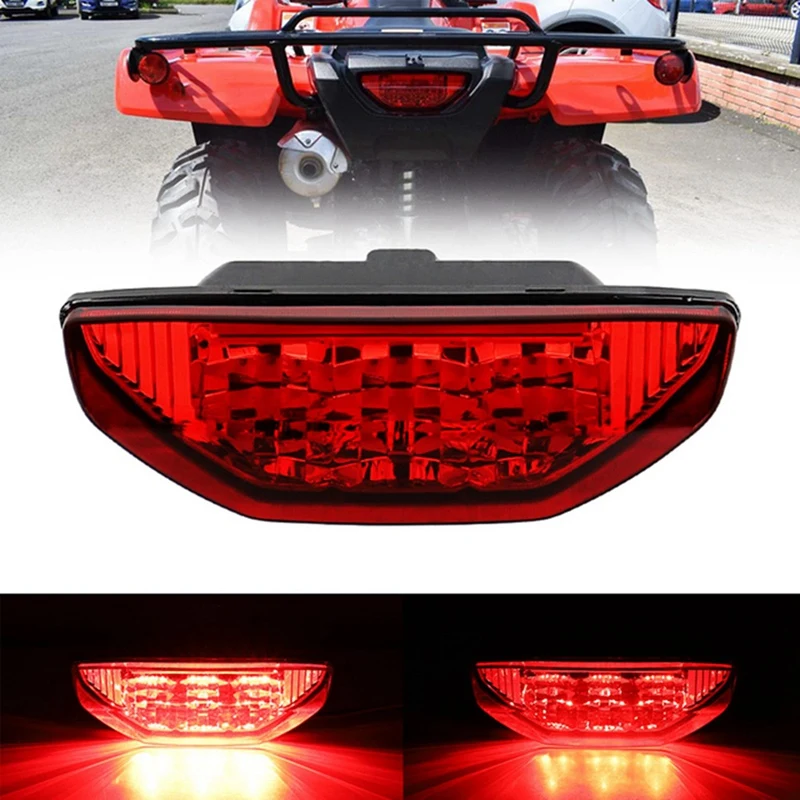 4X Red ATV Tail Light Taillight For Honda TRX420 TRX500 Rancher Foreman TRX 400EX RUBICON TRX250 2006-2015