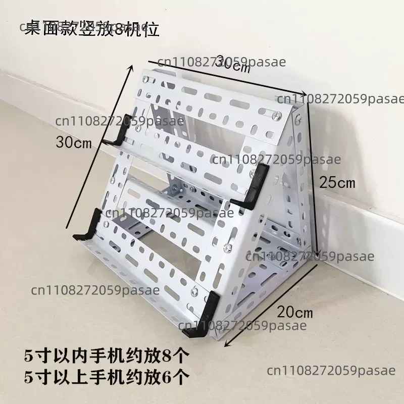 Multi-Device Phone Stand Horizontal Tablet Holder Phone Charging Dock Wearable Device Storage Rack