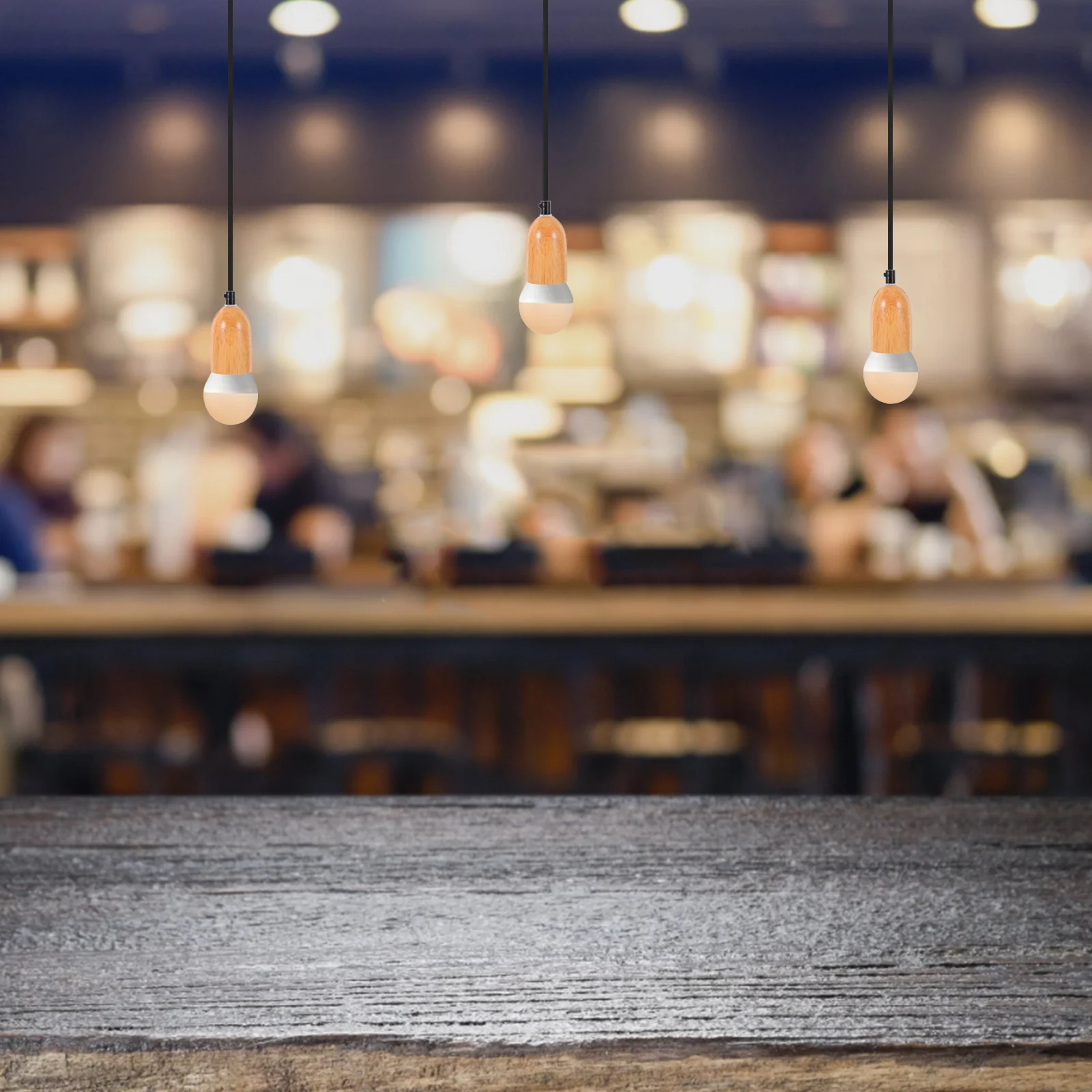 

Creative Wooden Lamp Holder E27 Socket Bulb Base for Indoor Lighting Fixture DIY Lamp Kit Wall Ceiling Light Decor