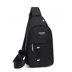 Neue Männer Brusttasche neue Nylon multifunktion ale Umhängetasche Mode koreanische vielseitige Männer eine Schulter Brusttasche