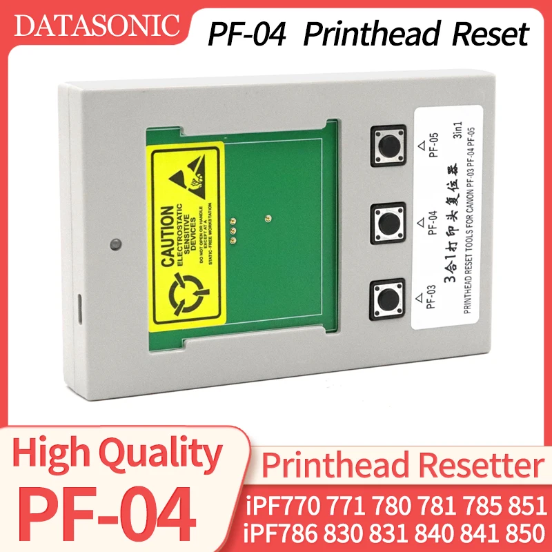 

1 шт. сброс печатающей головки для Canon PF-04 для Canon iPF770 771 iPF780 iPF781 iPF785 786 830 iPF831 iPF 840 iPF841 iPF850 851