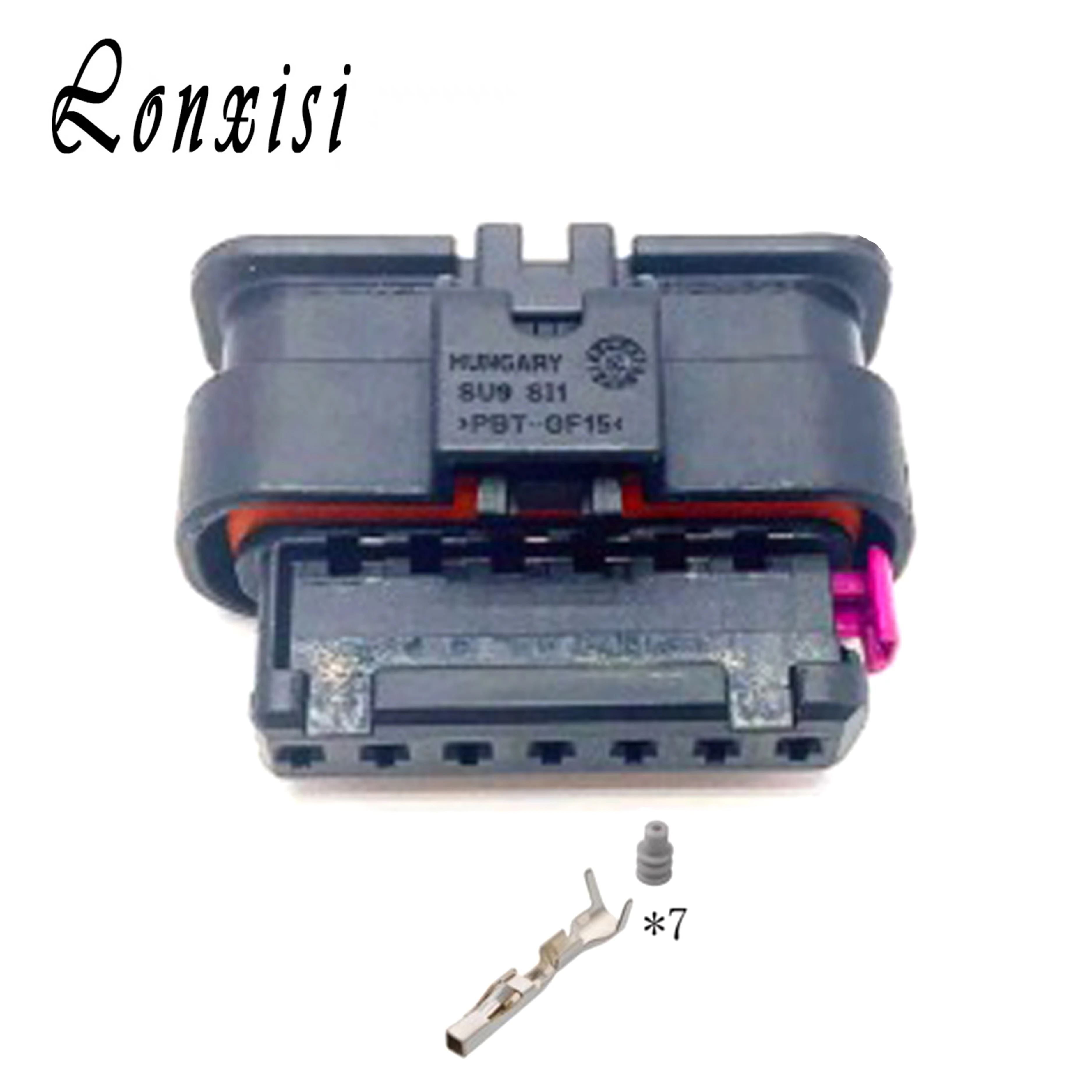 

7 Pin 5QF973707 Automotive ACC Adaptive Cruise Wiring Harness Connector Waterproof Female Plug 6189-7732 For VW Audi