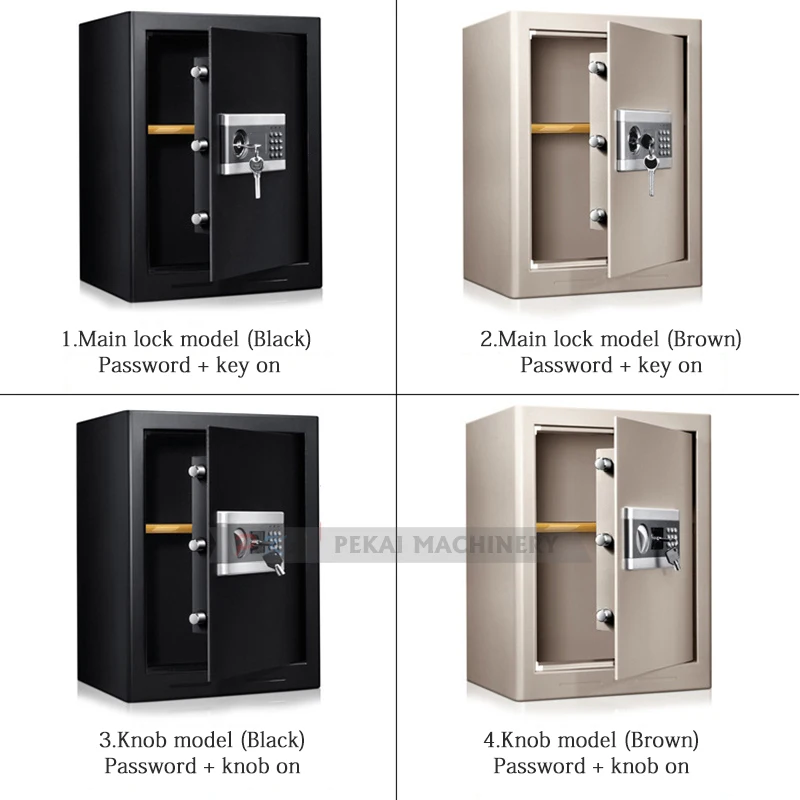 Safety Storage Metal Steel Digital Keypad Electronic Home Safe Deposit Security Box