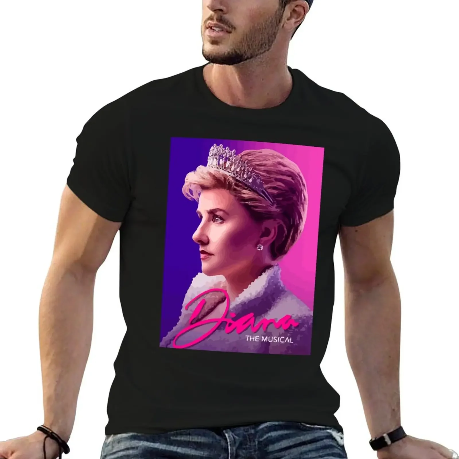 

Diana the musical logo T-Shirt topping clothes new edition men clothings