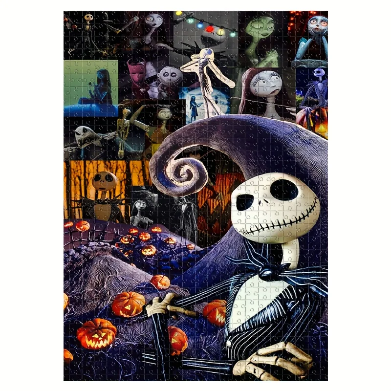 

Nightmare Before Christmas Jack Skellington 1000pcs Jigsaw Puzzle - Tim -Inspired Nightmare Before Christmas Movie Challenge w