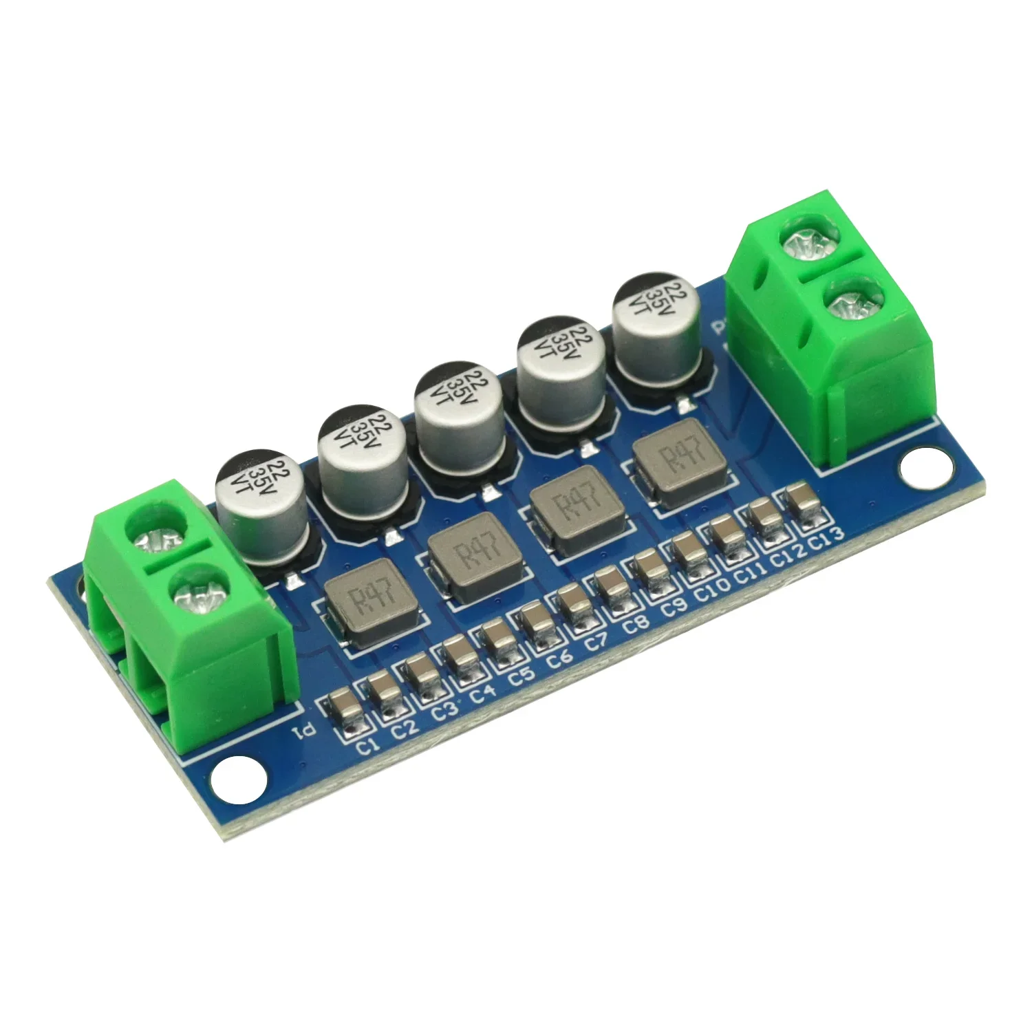 

DC Power Filter Module 0-35V 0-5A Low-pass Filter Voltage Stabilizing Regulator Reducing Reduce Ripple EMI Filter Boost