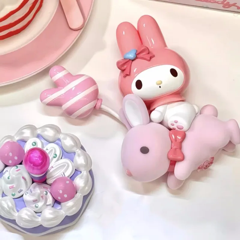 Miniso Sanrio My Melody My Sweet Piano anime Figure Sweet Party Series Model Toy Collection Decoration Kids Birthday Gift Pvc