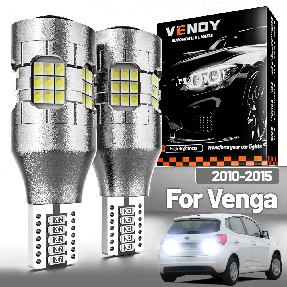 2 stücke LED Rückfahrlicht Für Kia Venga 2010-2015 Backup Lampe 2011 2012 2013 2014 Canbus Zubehör