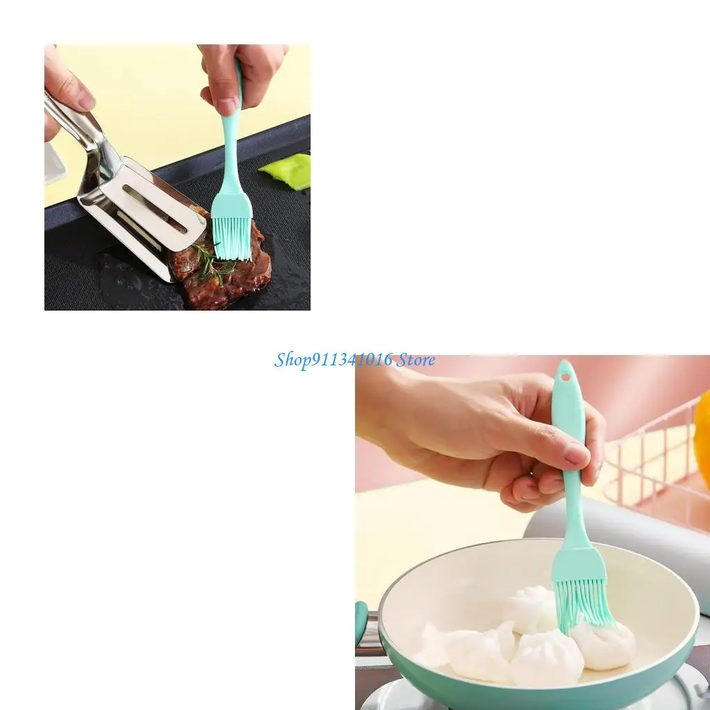 

Silicones Basting Brushes Kitchen Brushes Set Grilling Brushes Set Silicones Texture for BBQ Baking and Kitchen Use