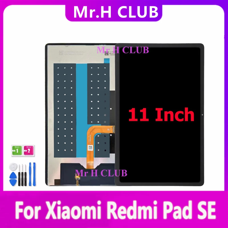 11 Inch For Xiaomi Redmi Pad SE 23073RPBFC 23073RPBFC 23073RPBFG  Touch Screen LCD Display Digitizer For Redmi Pad 2nd Gen