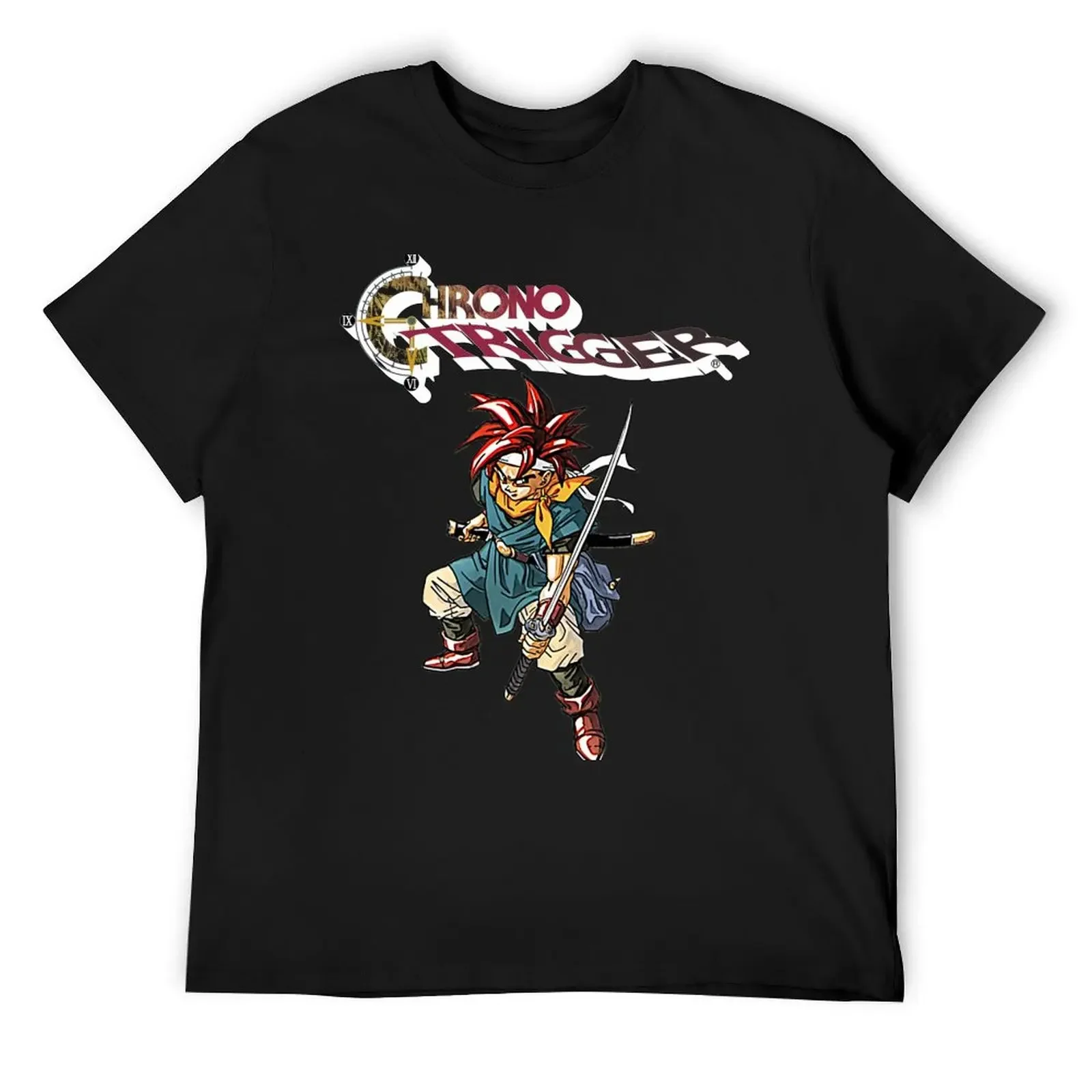 Crono from Chrono Trigger T-Shirt street wear Aesthetic clothing anime figures aesthetic clothes anime shirts men