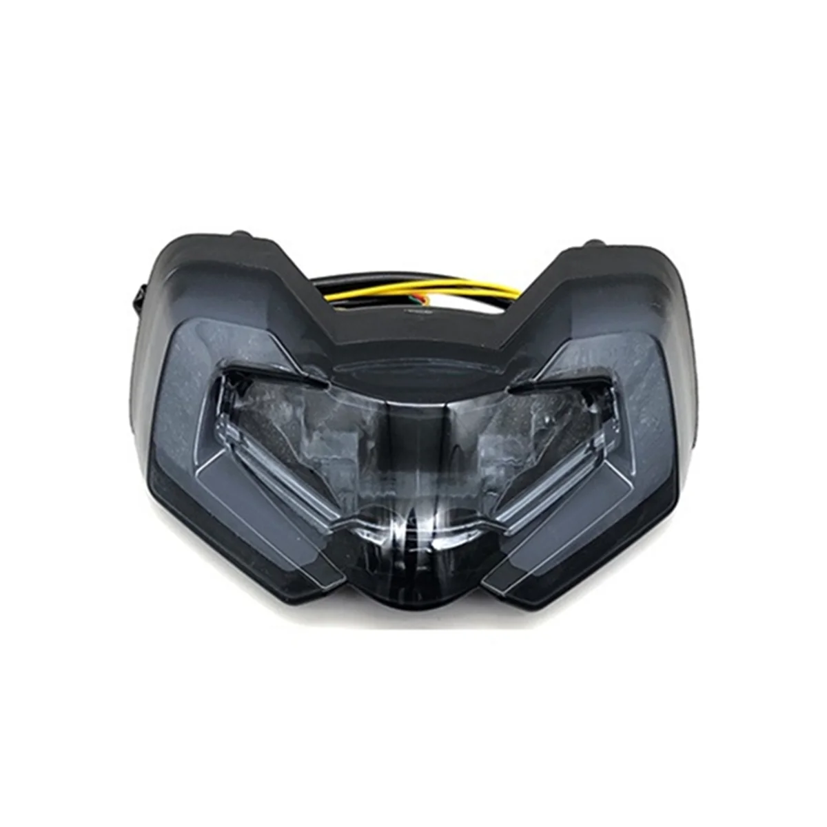 

T47C_Motorcycle LED Tail Light Turn Signal Blinker for DUCATI Multistrada V4S V4 1100 2021-2023 for Multistrada 950 (Black)