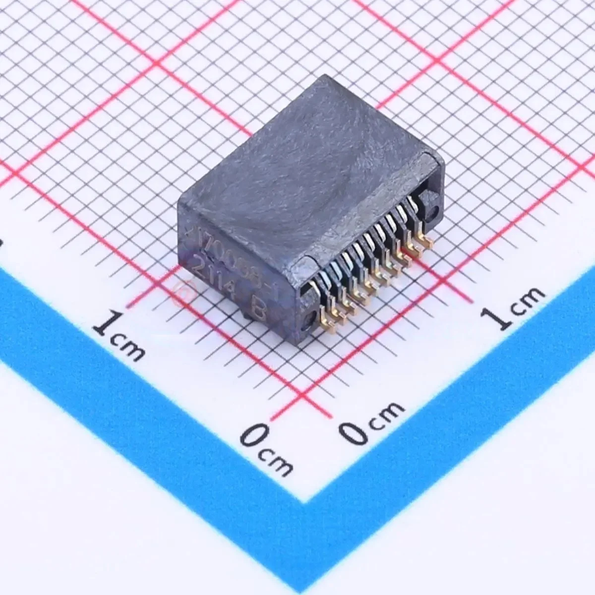 2170088-1 Te Original Genuine Optical Module Connector Smd 20P Zsfp+ Connector Center Line Spacing 0.8mm Power and Signal Interface Maximum Data Rate 56 Gb/S
