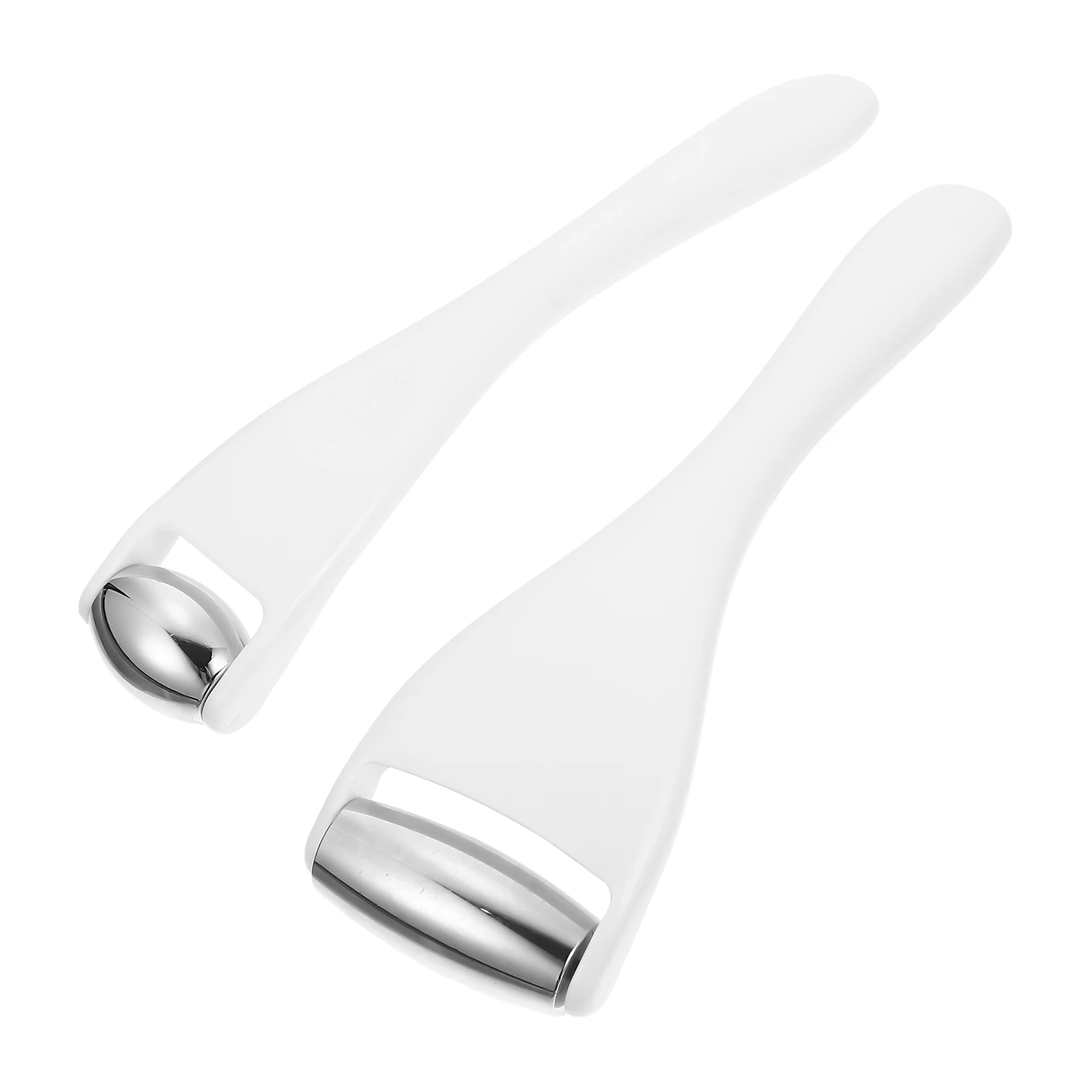 

2Pcs Facial Massagers for Face Eye Manual Stainless Steel ABS Material Tools Reduce Dark Circles Fine Lines Portable