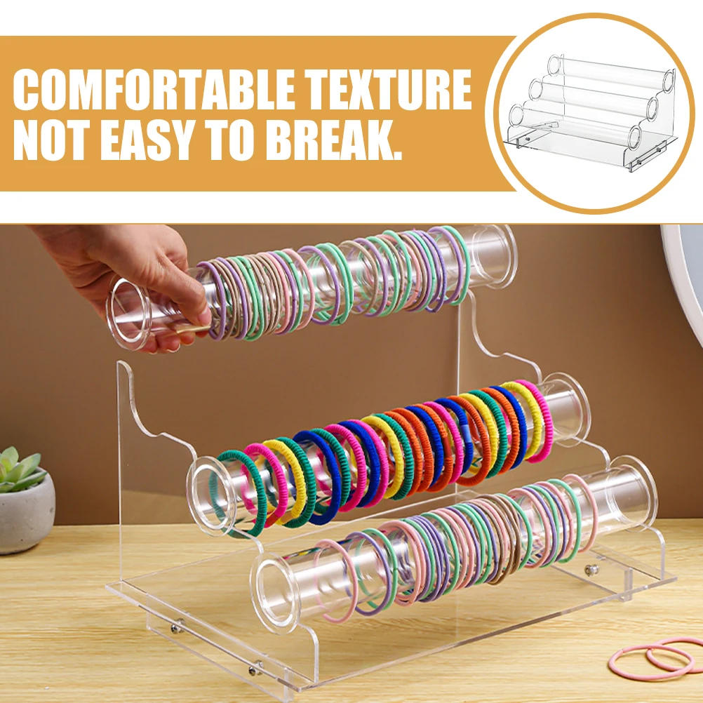 

3 Tier Jewelry Display Rack for Bracelet Household Watch Rack Watch Organizer Storage Home Use Bangle Stand Desktop Model