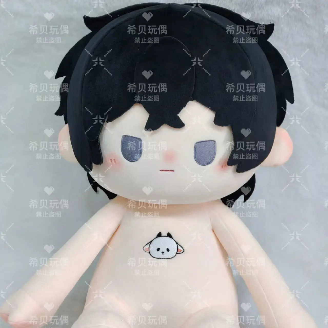 

40cm Ten Day Ultimatum Qi Xia Anime Cosplay Sitting posture Monster Body Plush Doll Stuffed Body Dress Up Clothes Plushies Toys