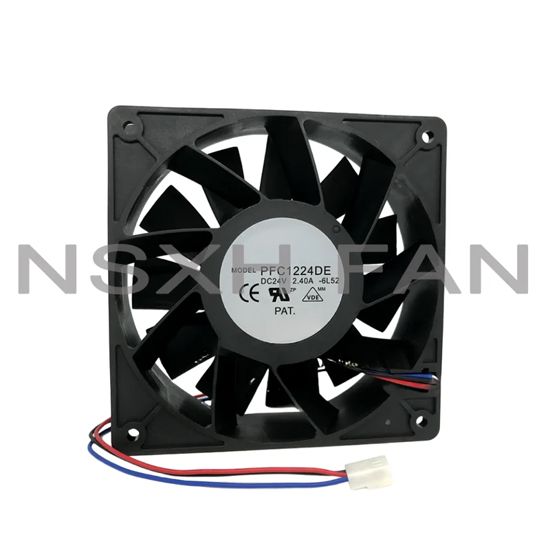 

PFC1224DE 24V 2.4a 12038 Super Large Air Volume Inverter Violent Cooling Fan