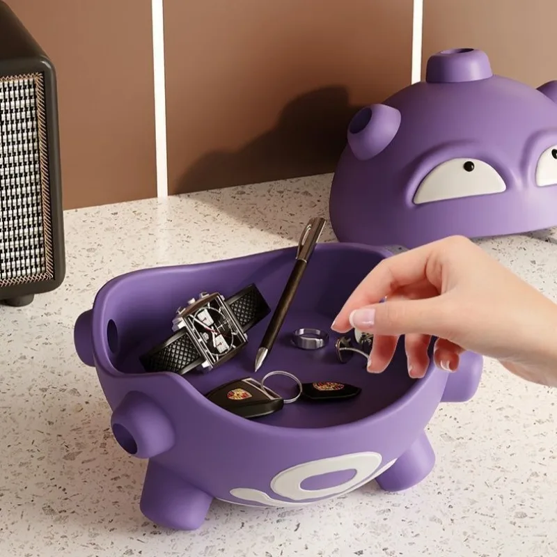 أنيمي بوكيمون Weezing البعوض لفائف صينية أرقام داخلي أصحاب البخور غرفة نوم سطح المكتب الديكور تخزين ملحقات اللعب الهدايا #4