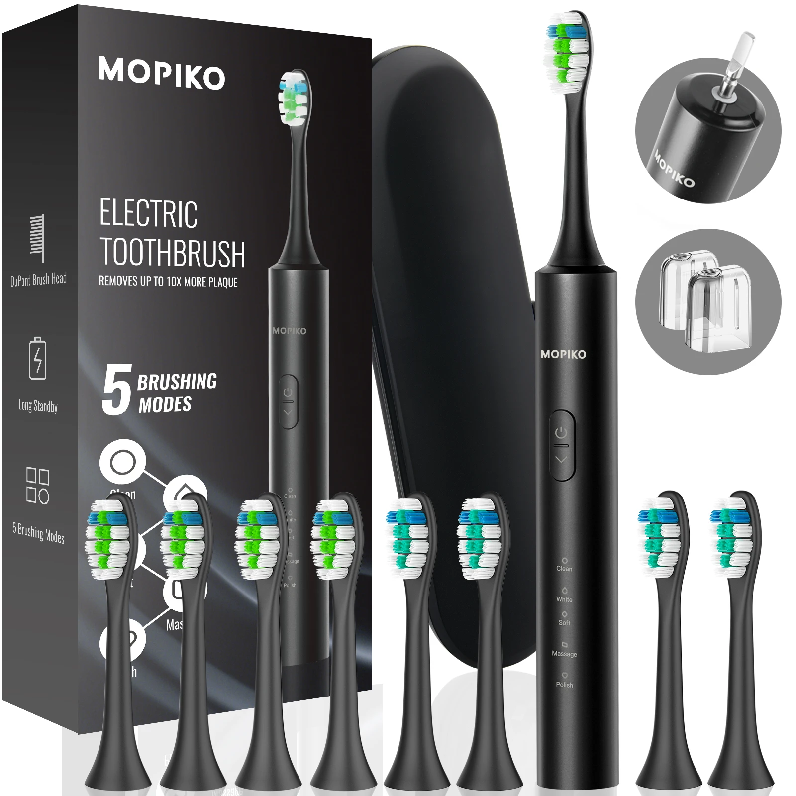 

Электрическая перезаряжаемая зубная щетка с мягкой щетиной для ухода за полостью рта, бытовая техника для взрослых и детей, аккумулятор в комплект не входит