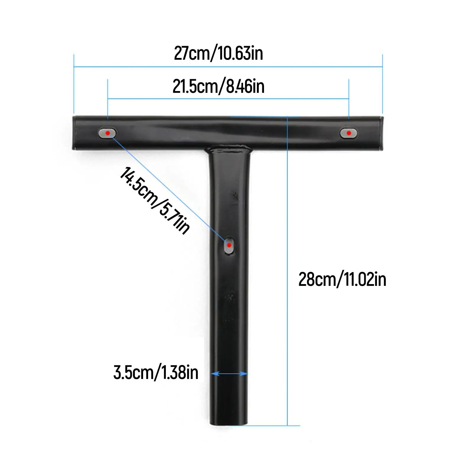 Reclining Swivel Chair Backrest T-Shaped Rod T-Shaped Piece Swivel Chair Accessories Chair Accessories For Backrest Office Swive image 3