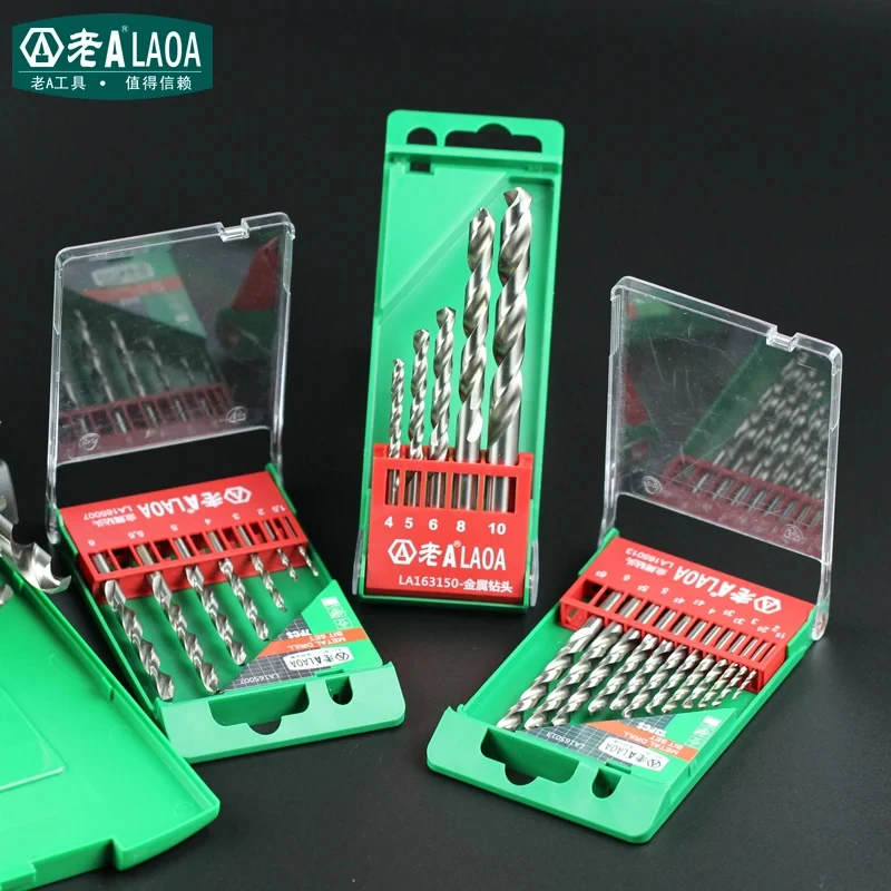 LAOA Metal Drilling Sets 7524 High Speed Steel Electric Drill Multi-function Electric Bit