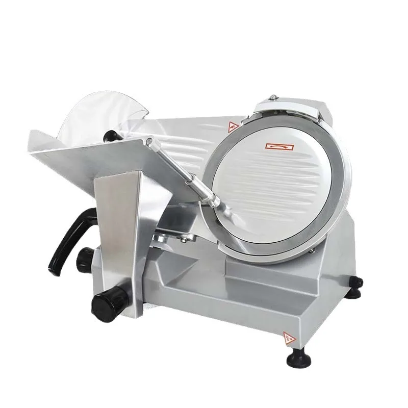 Frozen Meat Slicer Semi-automatic Commercial 10-inch Electric Fat Beef and Mutton Slices Hot Pot Restaurant Meat Slicer
