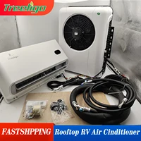 Treeligo 10500BTU voiture électrique Parking refroidissement climatiseur 12 V/24 V Split Air AC unité pour camion caravane camping-car Van RV 1