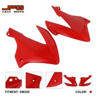 For Italika DM200 Motorcycle Front Side Fairing Panels Plastic Panel Wind Deflector Off-Road Accessories Electric Dirt Pit Bike