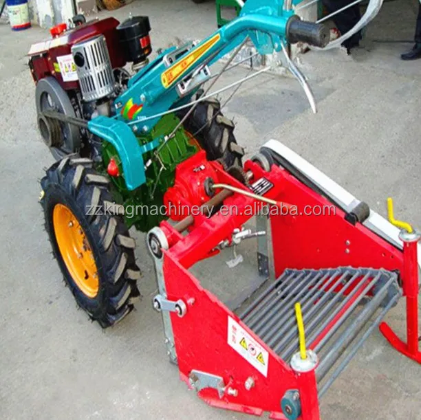 Walking Tractor Yam Konjac Harvester Potato Digging Machine 3 Point Linkage Garlic Harvest Machine