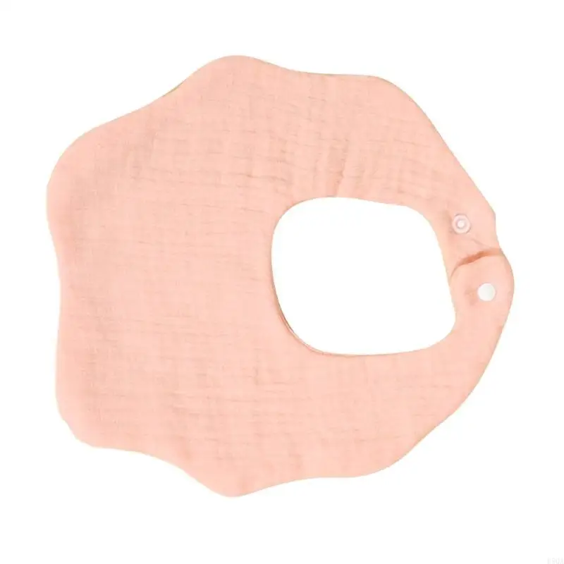 D5qa babadores funcionais para bebês, babadores para recém-nascidos 6 camadas, absorventes e fáceis limpar, babadores