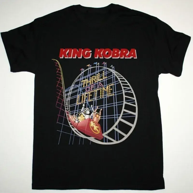King Kobra Thrill Of A Lifetime 1986 T Shirt
