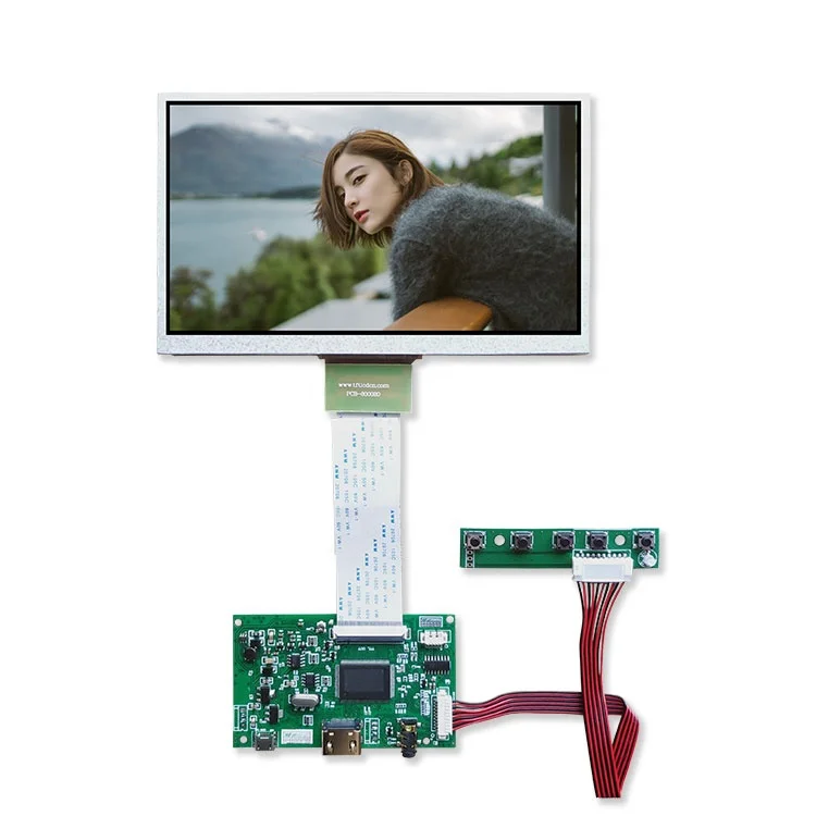 Original New LED Display Panels Driver Circuit Board 50 Pin RGB Connector 7 Inch 800*480 TFT LCD Module